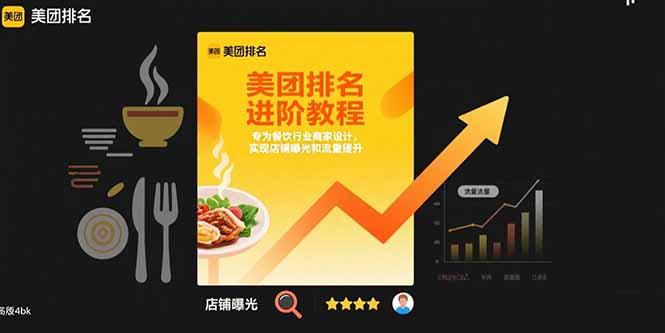 美团排名进阶教程：专为餐饮行业商家设计，实现店铺曝光和流量提升-juejinmima