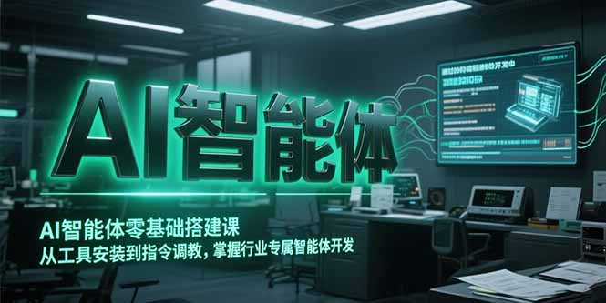 AI智能体零基础搭建课，从工具安装到指令调教，掌握行业专属智能体开发…-juejinmima