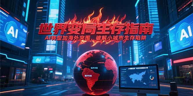 付费文章《世界变局生存指南，AI转型加海外突围，破解小城市生存陷阱》-juejinmima