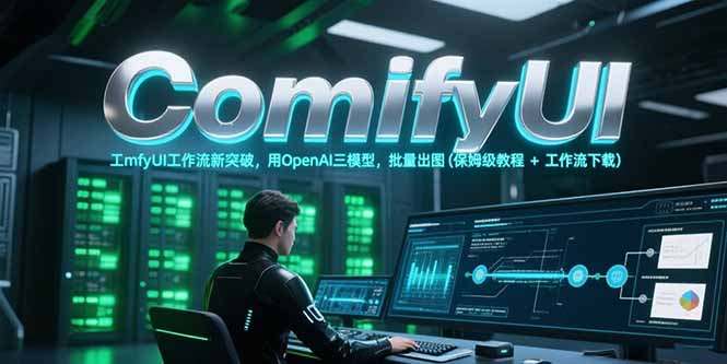ComfyUI工作流新突破，用OpenAI三模型，批量出图(保姆级教程+工作流下载-juejinmima