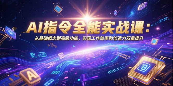 AI指令全能实战课：从基础概念到高级功能，实现工作效率和创造力双重提升-juejinmima