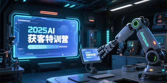 2025AI获客特训营，AI图文视频全制作，deepseek工具实操教学-juejinmima
