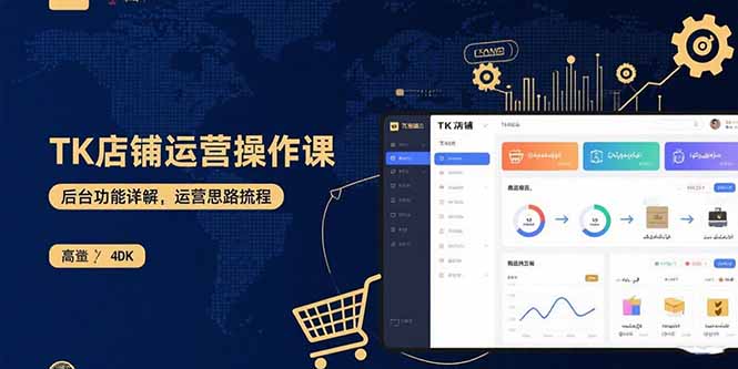TK店铺运营实操课：后台功能详解，商品上架流程，运营思路拆解-juejinmima