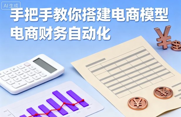 手把手教你搭建电商模型-电商财务自动化-juejinmima