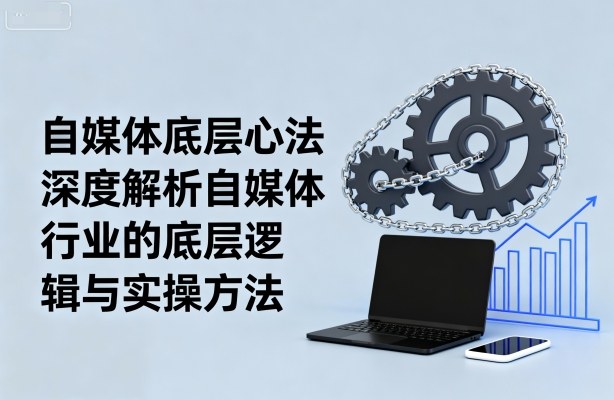 自媒体底层心法，深度解析自媒体行业的底层逻辑与实操方法-juejinmima