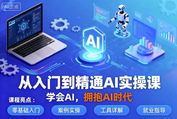 从入门到精通AI实操课，学会AI，拥抱AI时代-juejinmima